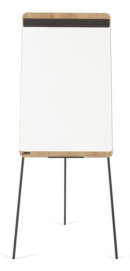 Rocada Flipchart – 69 × 195 cm, braun, Holz