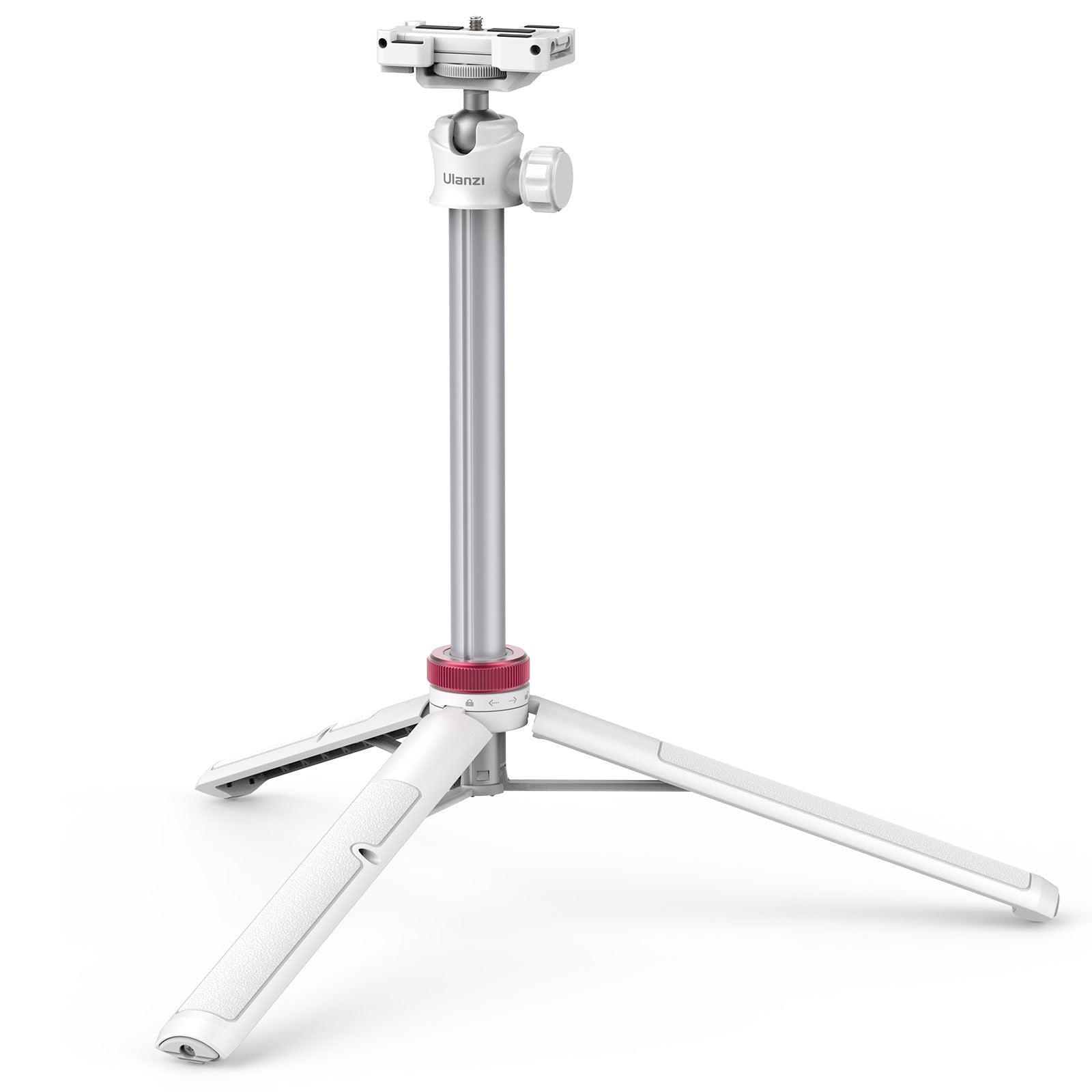 Ulanzi MT-44WH Mini-Stativ/Selfie-Stick – bis 109 cm – Traglast 1 kg – Weiss