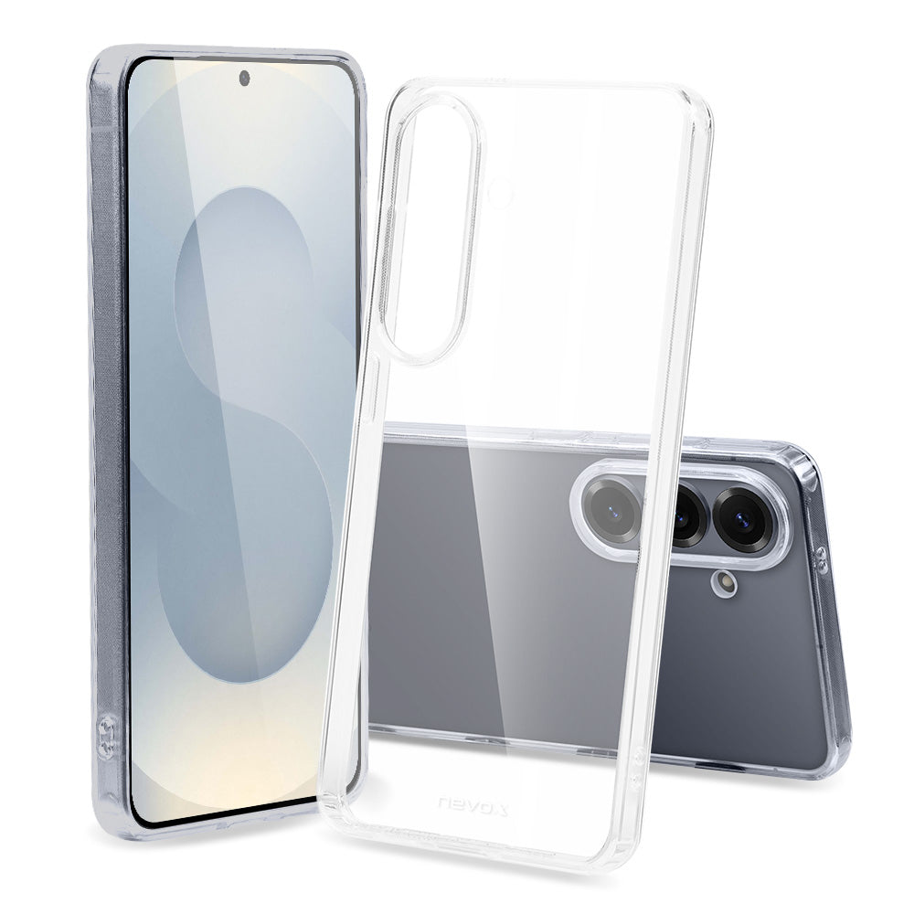 nevox StyleShell Flex – Backcover – für Samsung Galaxy S26, TPU, Transparent