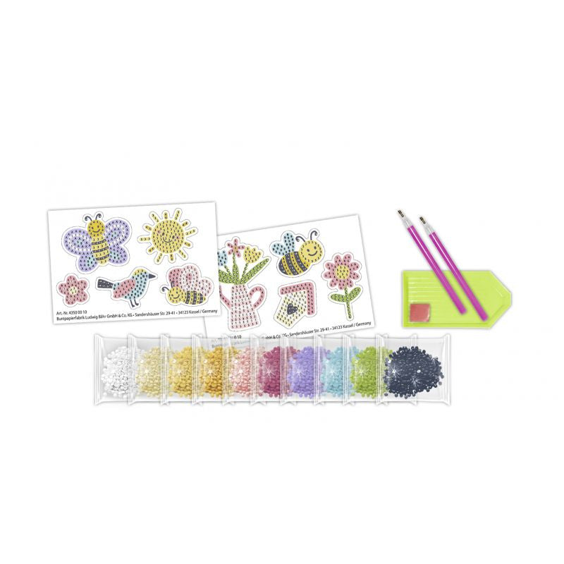 URSUS Diamond-Painting-Set – Biene – ab 3 Jahren