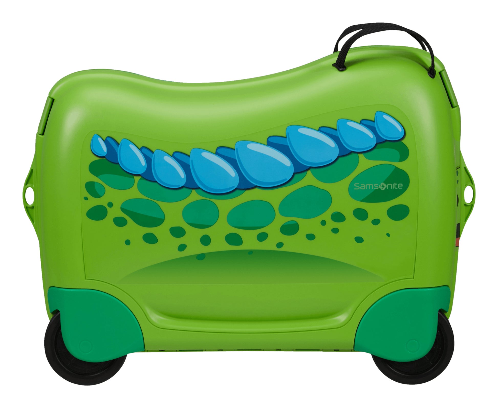 Samsonite Ride-on-Kindertrolley Dream2Go Rider Handgepäck – 30 l, Hartschale, 4 Rollen, Dinosaur D.