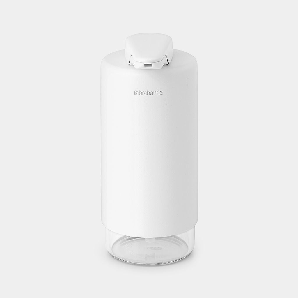 Brabantia Sink Style Seifenspender – Metall, Weiss, 200 ml