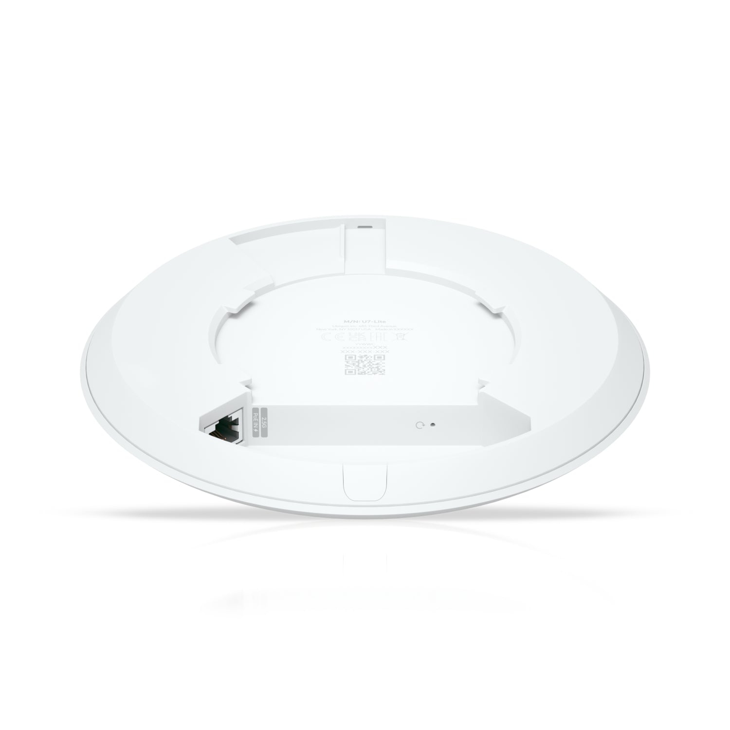 Ubiquiti U7-Lite – Access Point – Wi‑Fi 7 (2,4/5 GHz), 4,3 Gbit/s, 2.5GbE, PoE, Wand/Decke
