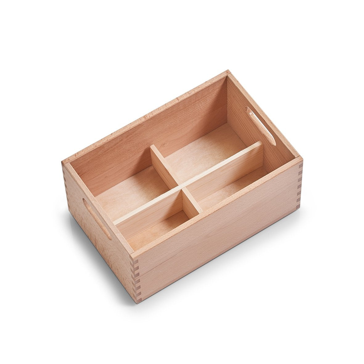 Zeller Present Aufbewahrungsbox ohne Deckel – Holz – Braun – stapelbar, mit Griff – 200 × 150 × 300 mm