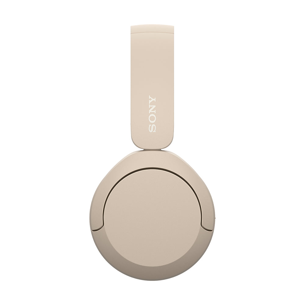 Sony WH-CH520 – On-Ear Headset – Bluetooth 5.2, geschlossen – beige, für Google Assistant/Apple Siri, bis 40 h