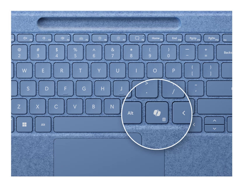 Microsoft Tastatur, kabellos (Bluetooth), DE-Layout (DE) – für Surface Pro und andere
