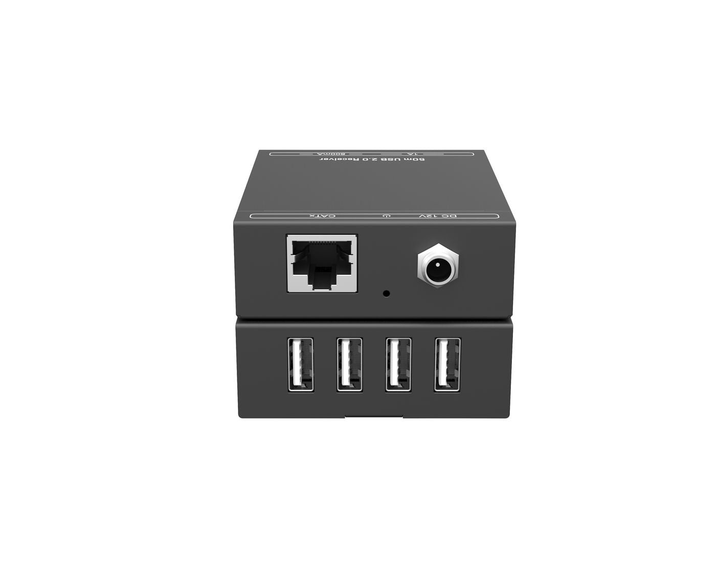 Vivolink VLUSBEXT50 – 4-Port USB 2.0 KVM-Extender-Set über Cat 7 – bis 50 m