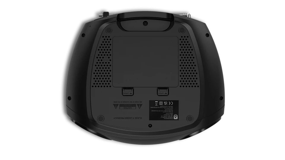 Philips TAZ2000B/10 – Portabler CD-Player, UKW-Radio, Bluetooth – Schwarz