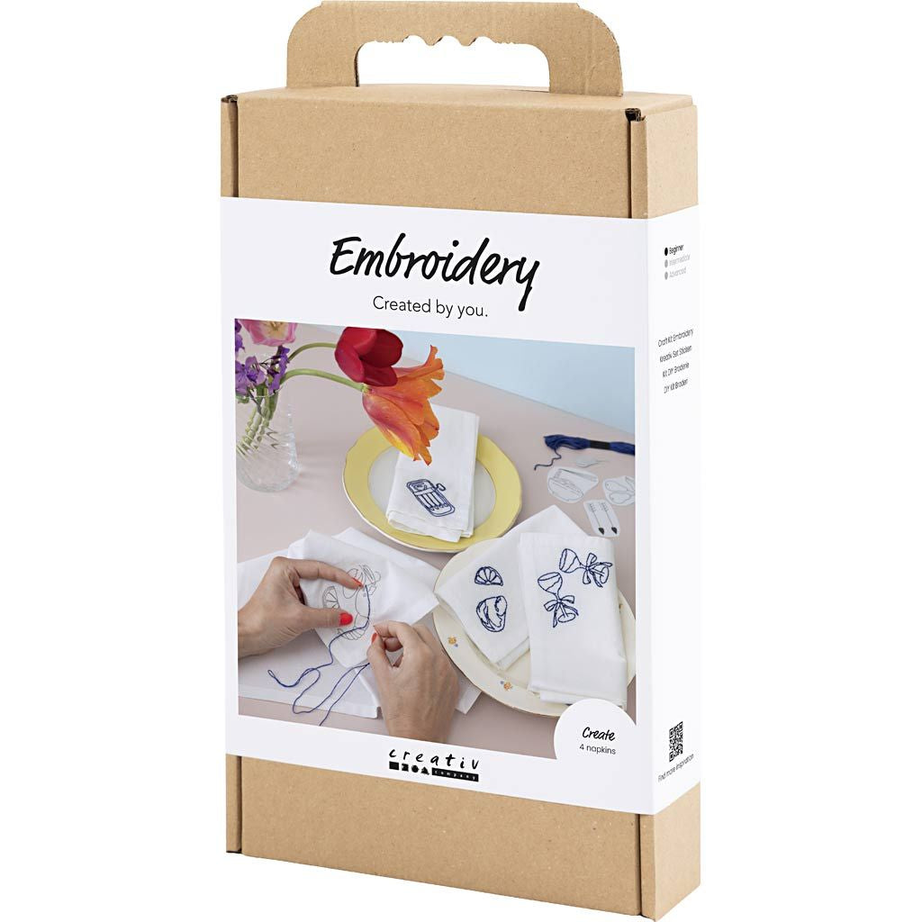 Creativ Company Nähset – Stick-Set für Kinder