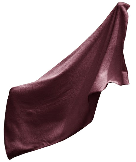 Mimo Waschlappen – 30 × 30 cm, Bordeaux, Baumwolle, GOTS, OEKO-TEX