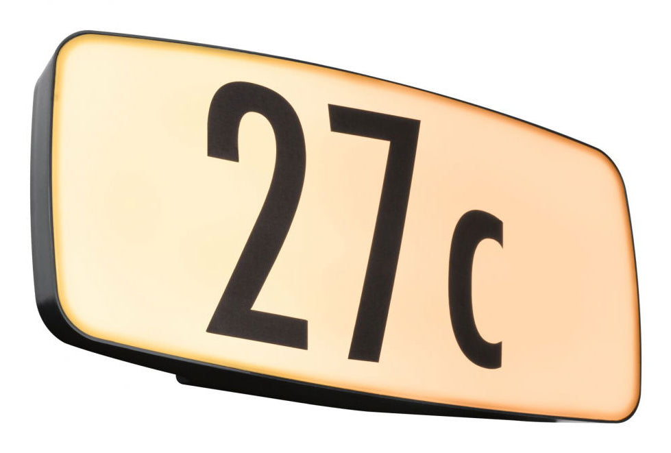 Paulmann Aussenwandleuchte – 2200–3000 K, IP44, Netzbetrieb, ZigBee 3.0, dimmbar, Anthrazit, Kunststoff