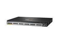HPE Aruba 2930M 24 – Managed Switch – 24×GbE, L3, PoE+ 1440 W, 1U