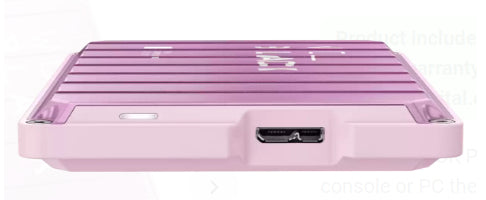 Western Digital Black P10 Game Drive Speichergerät – 2 TB, Pink