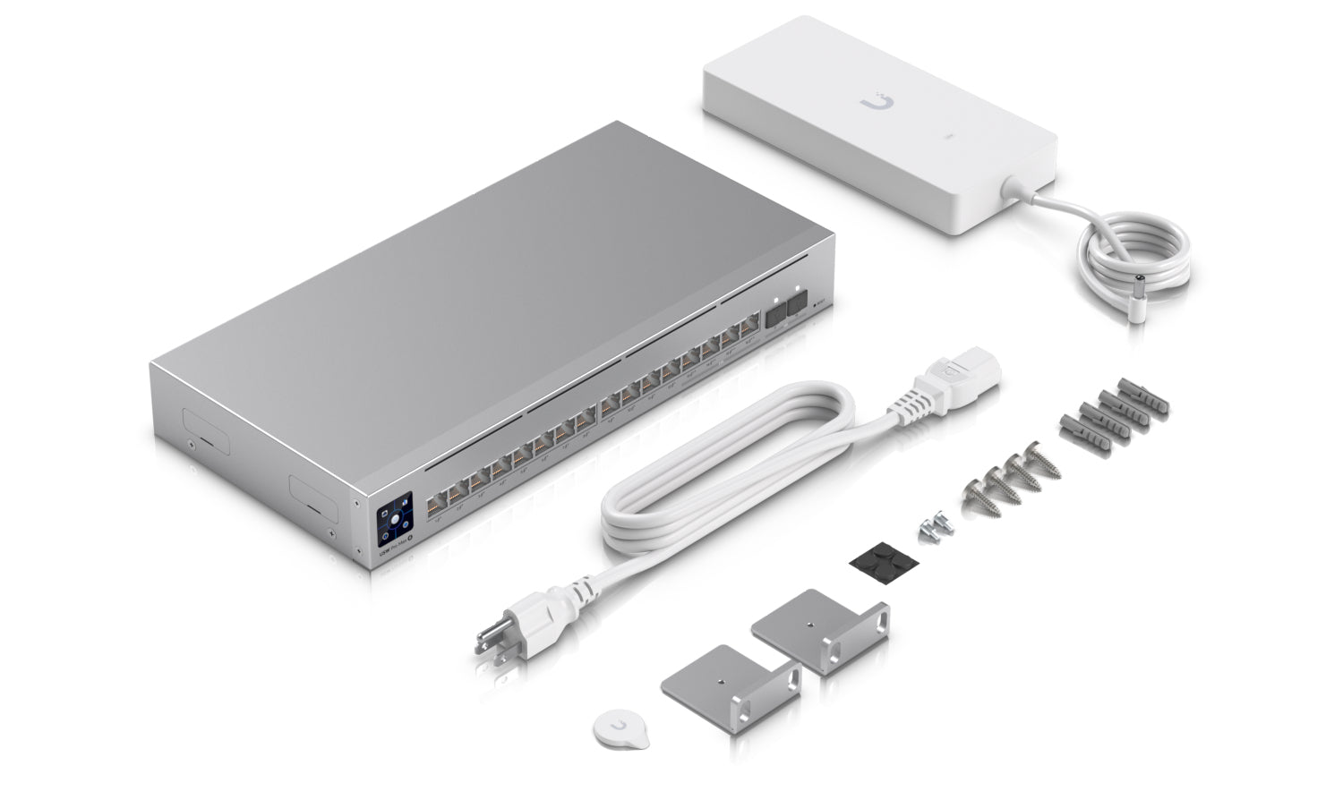 Ubiquiti Pro Max 16 PoE – Managed Switch – 12×GbE, 4×2.5G, 2×SFP+, L3, PoE++ 180 W, 19" Rack