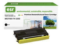esr TN-2000 Schwarz Toner – Kompatibel – 2'500 Seiten – für Brother TN-2000