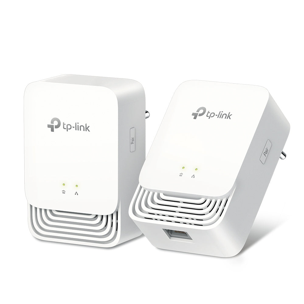TP-Link PG1200 – Powerline-Kit – G.hn1200, 607 Mbit/s, 2×GbE, 300 m, Weiss, 2er-Pack