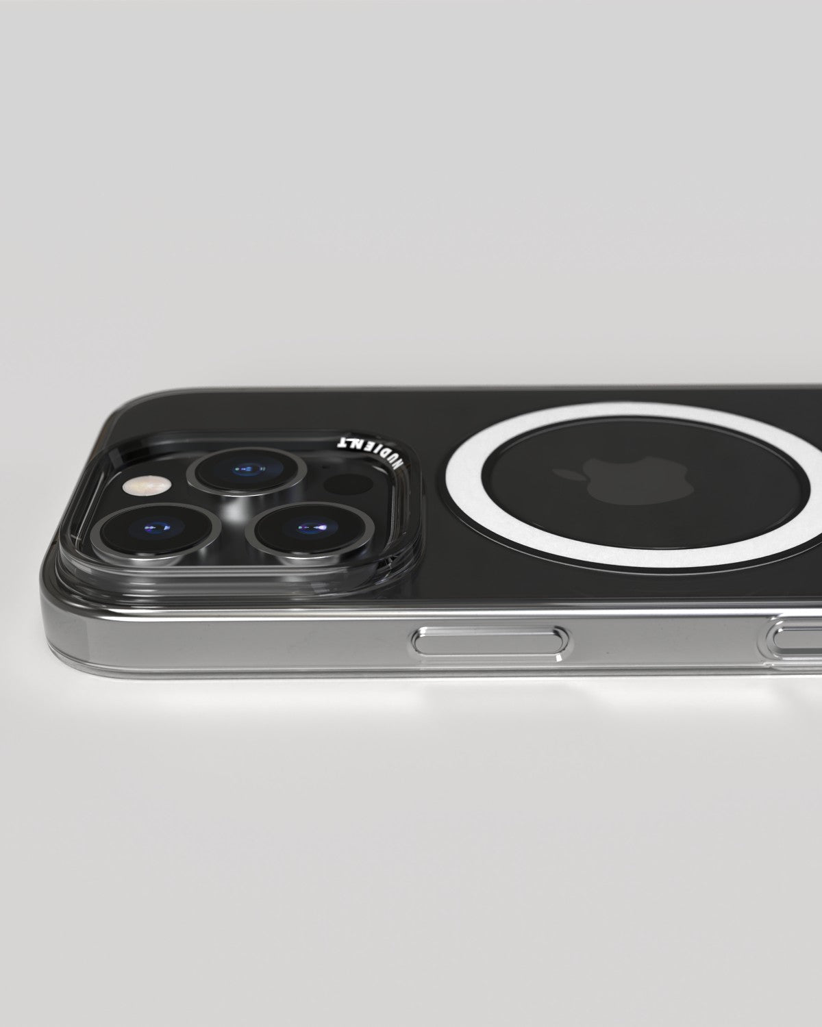 Nudient Thin – Backcover – für Apple iPhone 16 Pro, MagSafe, Kunststoff, Transparent