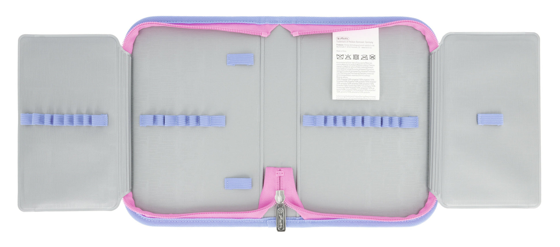 Herlitz UltraLight Plus – Schulrucksack-Set 4-teilig, Schmetterling, 15 l, 28×36×21 cm