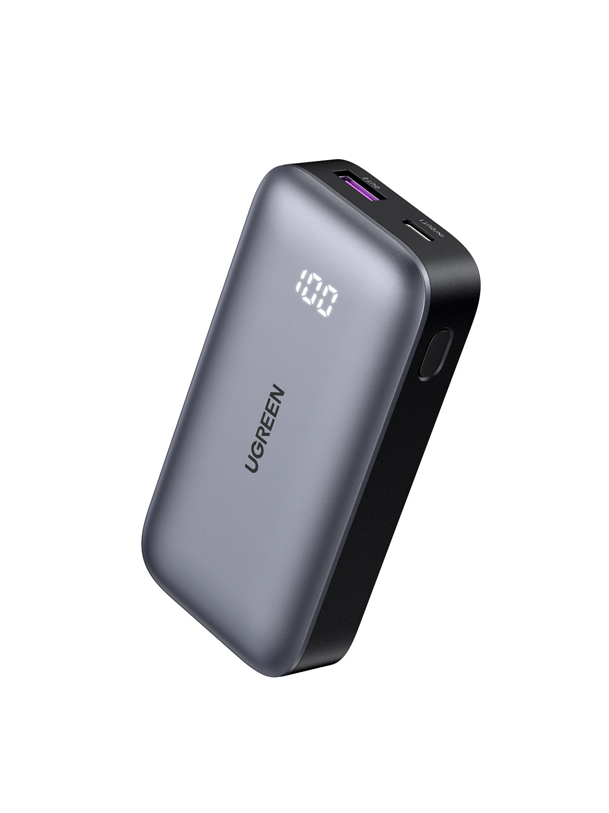 Ugreen Mini Powerbank 10'000 mAh 30 W 25185 – 320 g, Grau