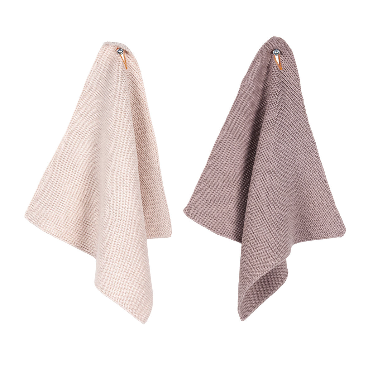 PAD Reinigungstuch – Rosa – 25 × 25 cm – Baumwolle – 2er-Set