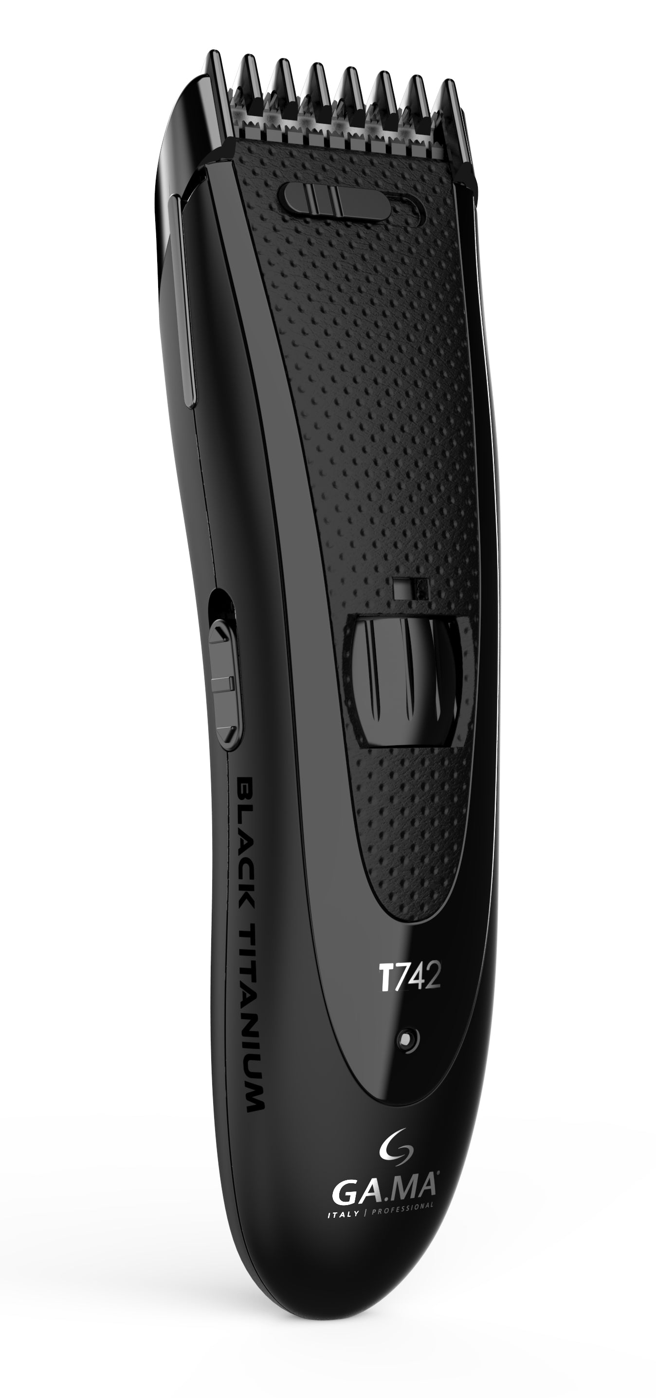GA.MA Präzisionstrimmer T747 – Akku 45 min, Titanmesser – Schwarz
