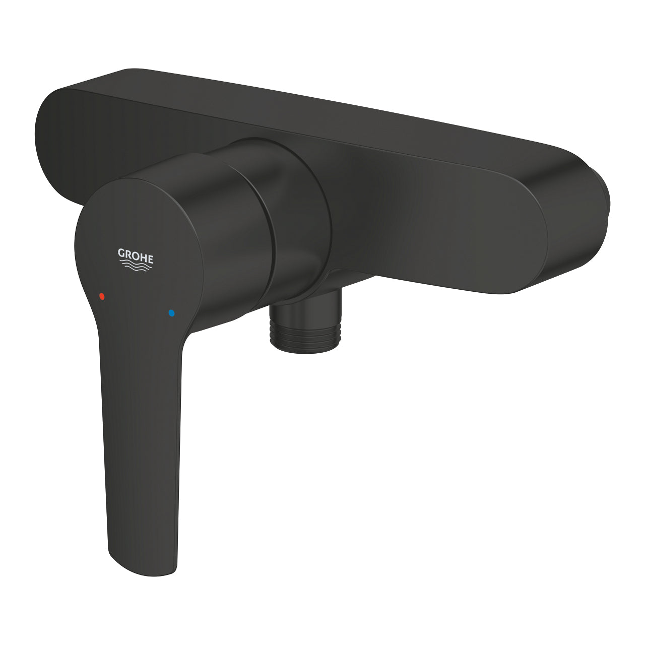 GROHE Badebatterie (Unterputz) Start – Einhebelmischer, Metall, Schwarz