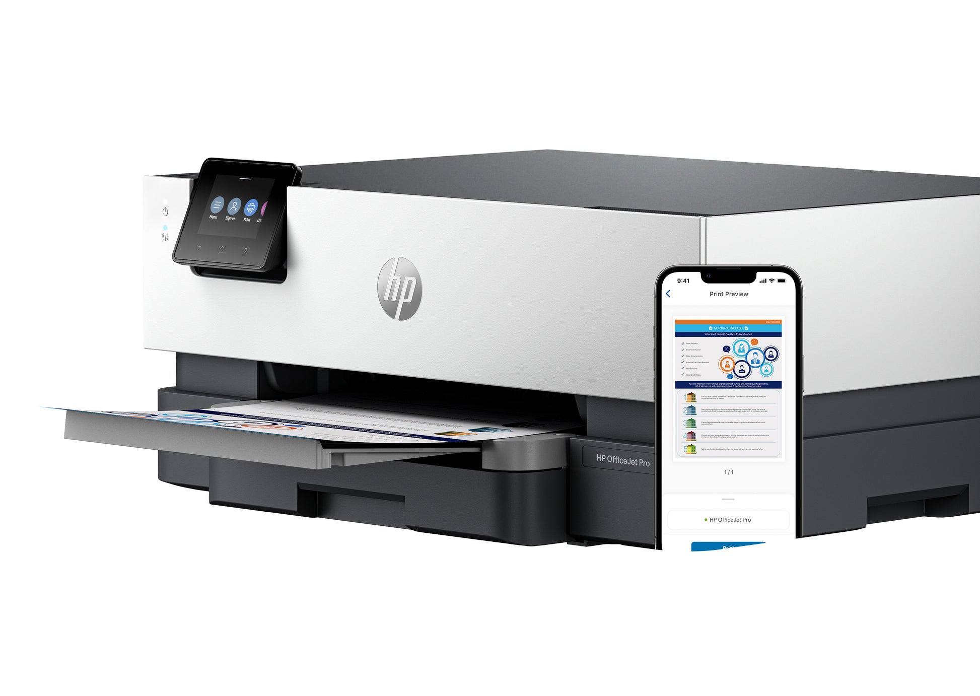HP OfficeJet Pro 9110B – Desktopdrucker (A4/A3)
