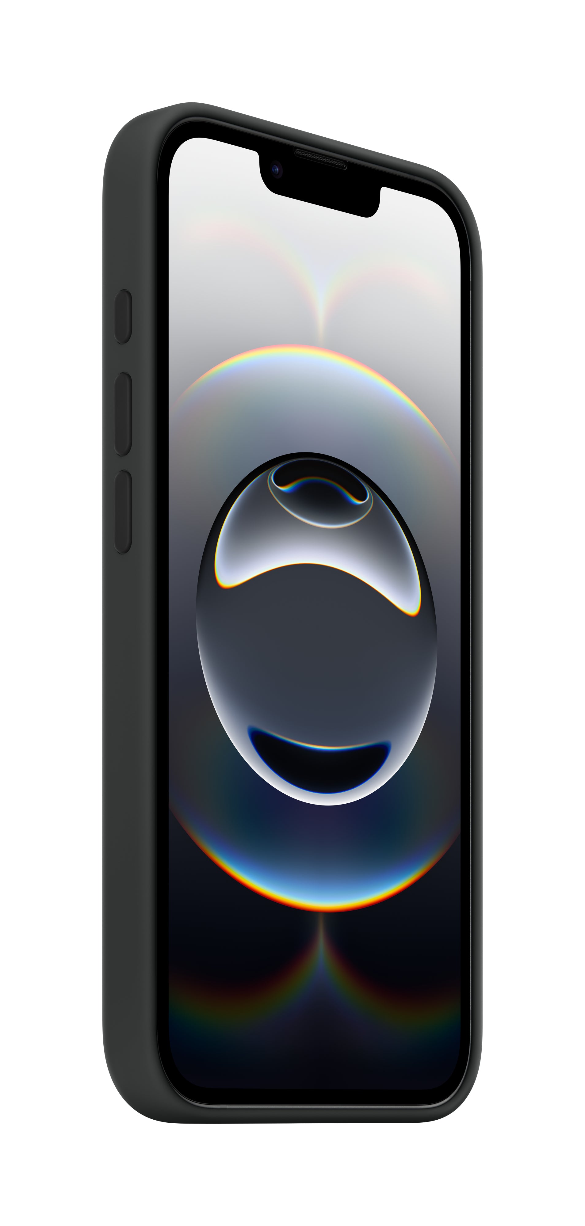 Apple Backcover – für Apple iPhone 16e – schwarz – Silikon