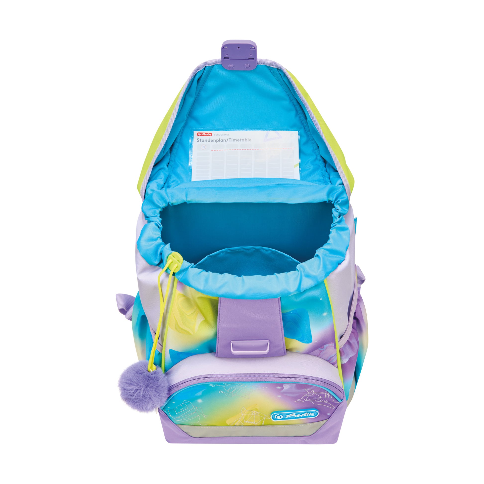 Herlitz UltraLight XL Plus – Schulrucksack-Set, Little Monster, 22 l, 32×39×25 cm