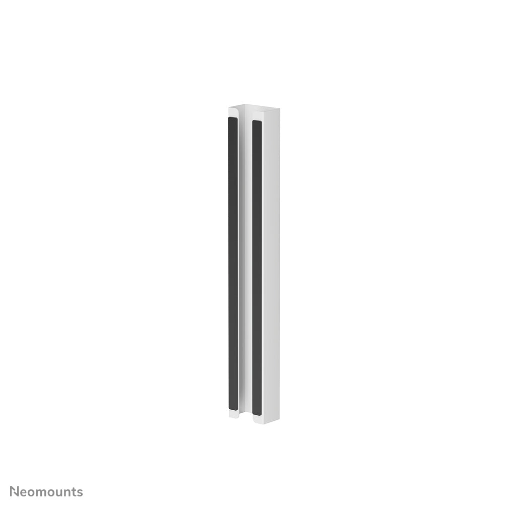 Neomounts ADS06-123WH Untertisch-Kabelwanne – 50 × 32 × 350 mm – Stahl – Weiss, magnetisch, 1 Stk.