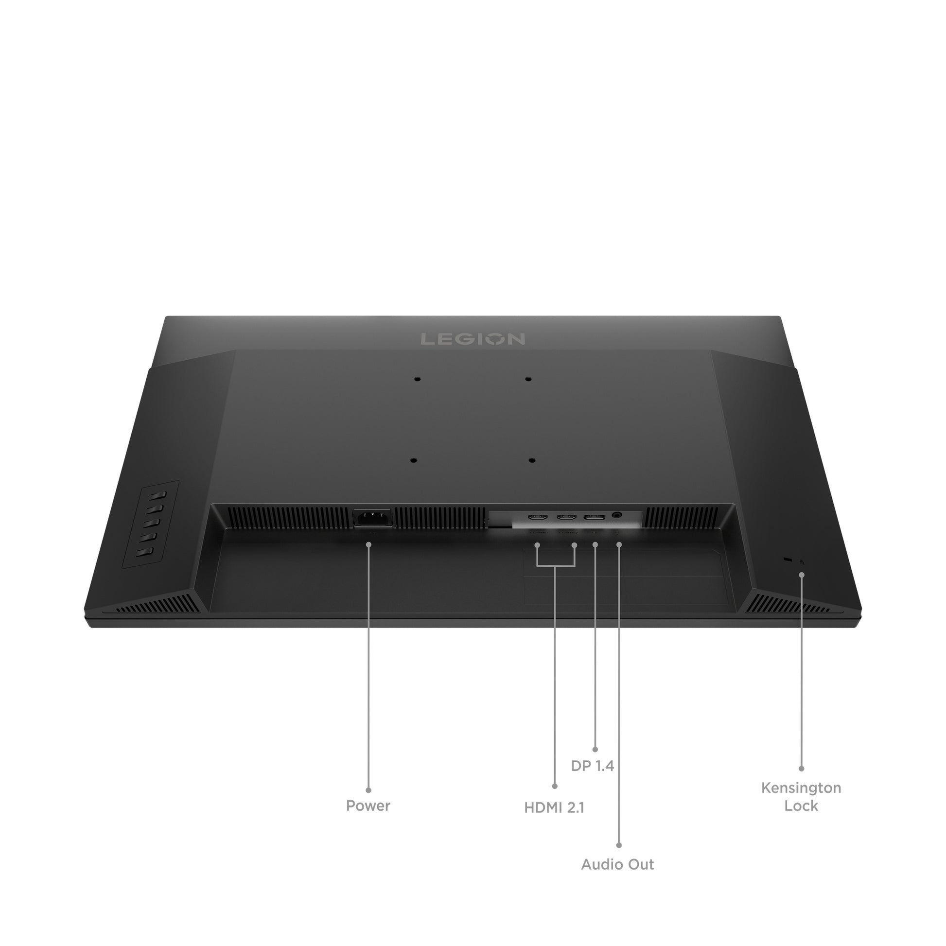 Lenovo Legion 27U-10 – Monitor, 27", G-SYNC kompatibel, FreeSync Premium, VESA 100 × 100, Raven Schwarz