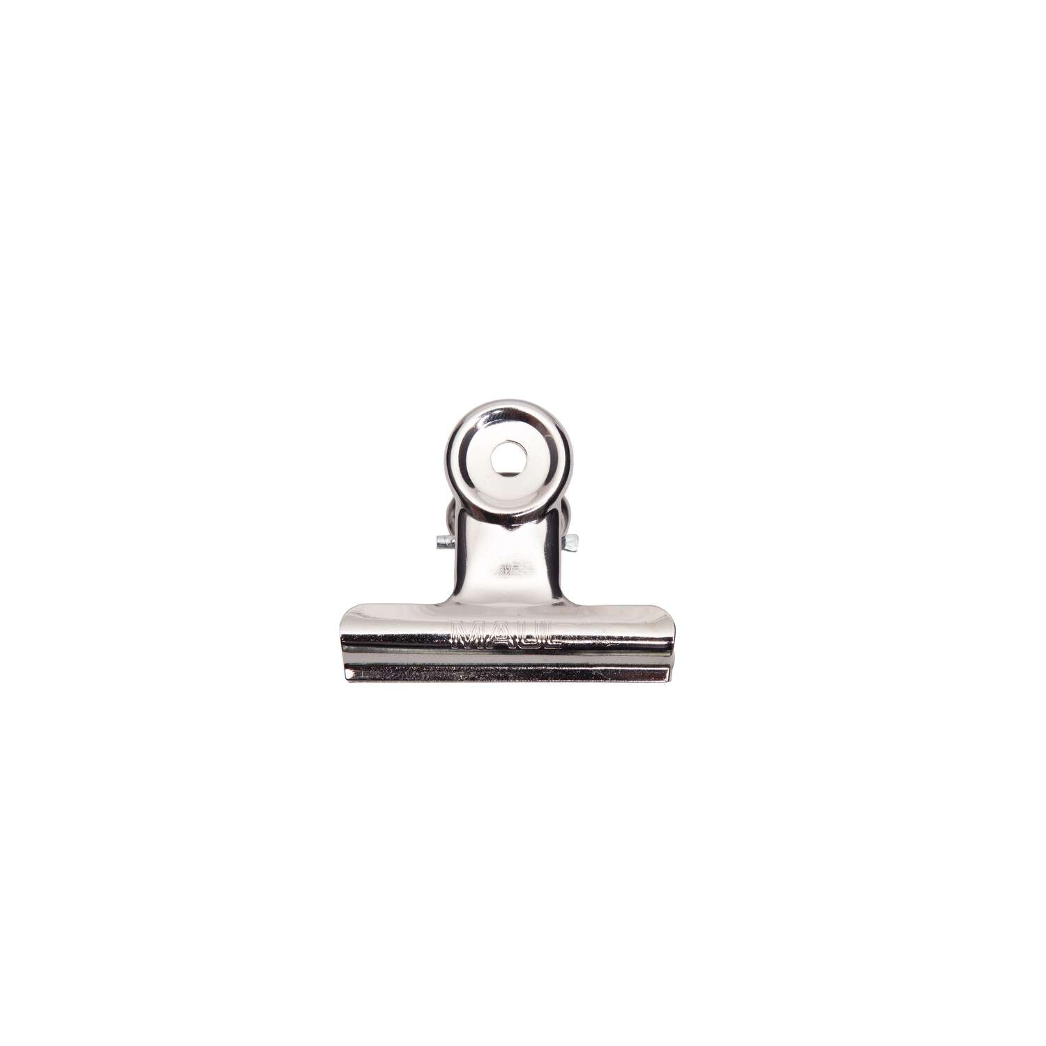 MAUL Büroklammern – 50 × 28 mm – Metall – Silber – 10 Stück