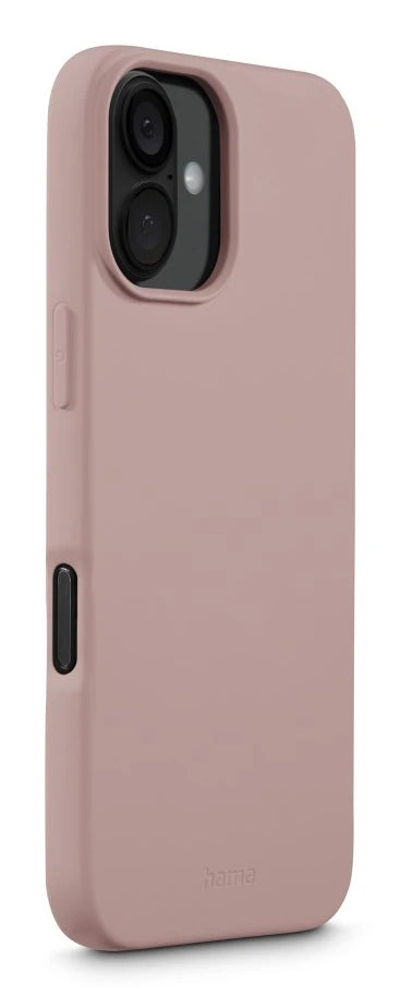 Hama MagCase Fantastic Feel – Rückcover – für Apple iPhone 16, MagSafe, TPU, Nude
