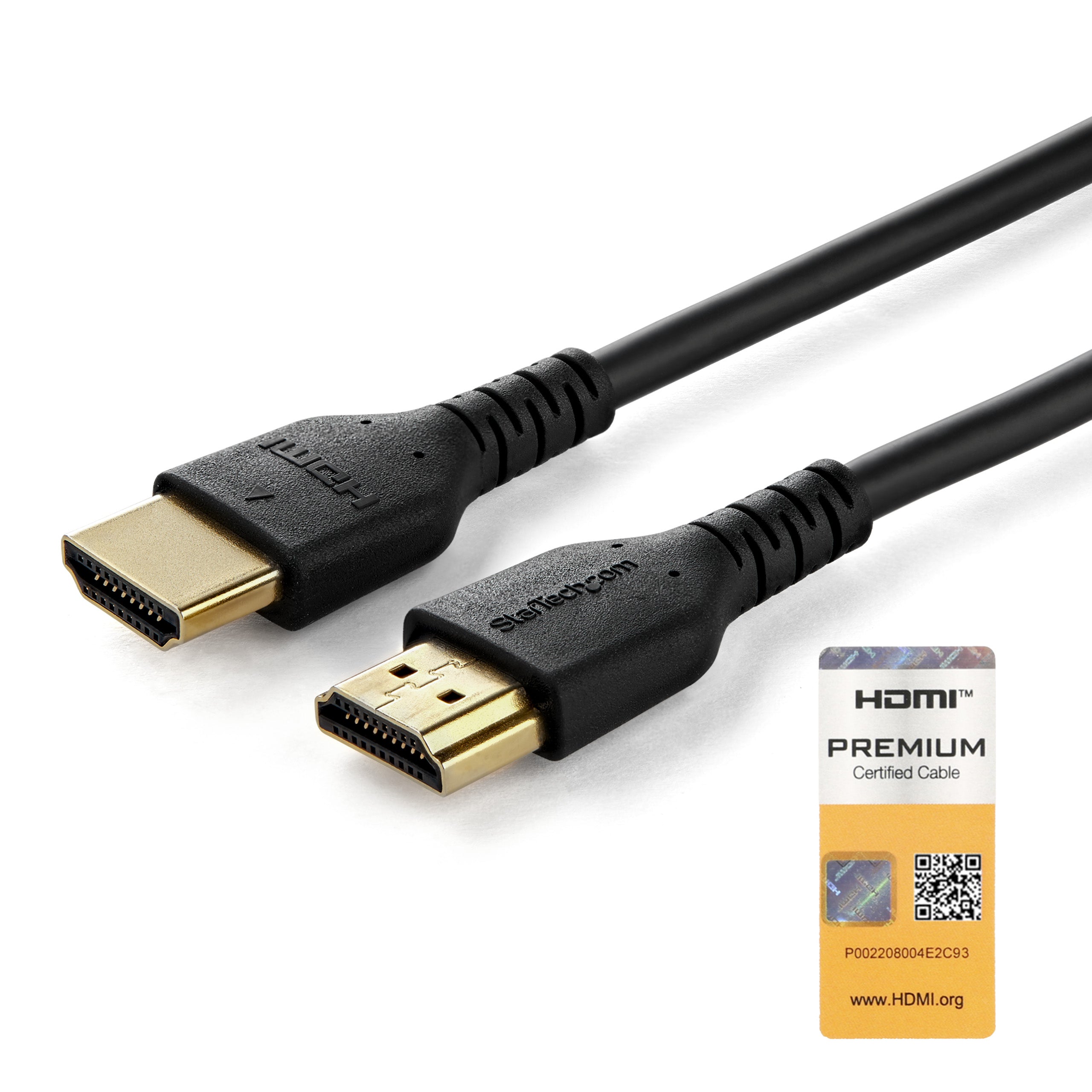 StarTech.com HDMI Kabel HDMI 2.0 4K 60 Hz – 1 m – HDR, ARC