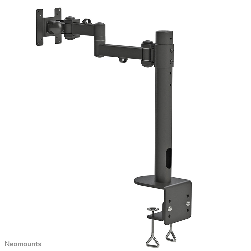 Neomounts Monitorarm, Tischklemme, bis 49", 20 kg, höhenverstellbar, schwarz