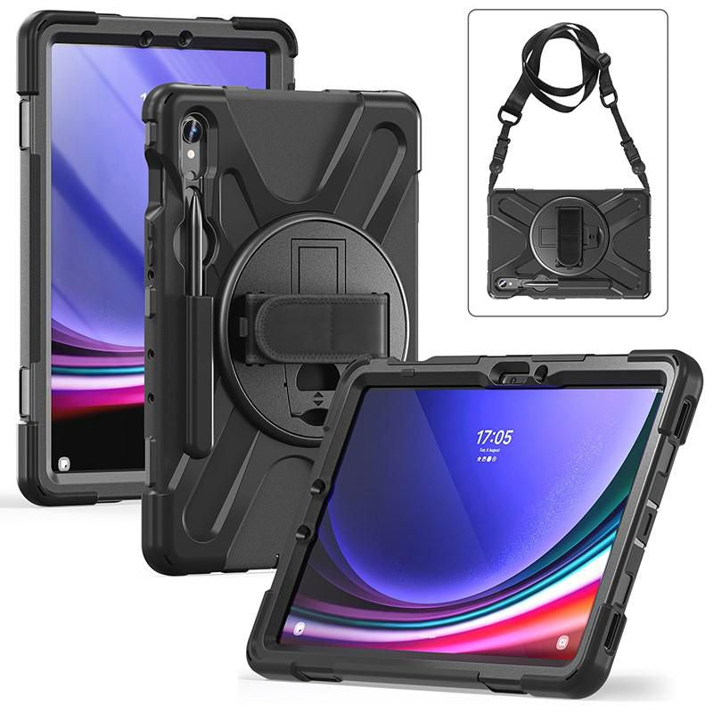 eSTUFF Tablet-Hülle für Galaxy Tab S9/S8/S7 11" – Schwarz