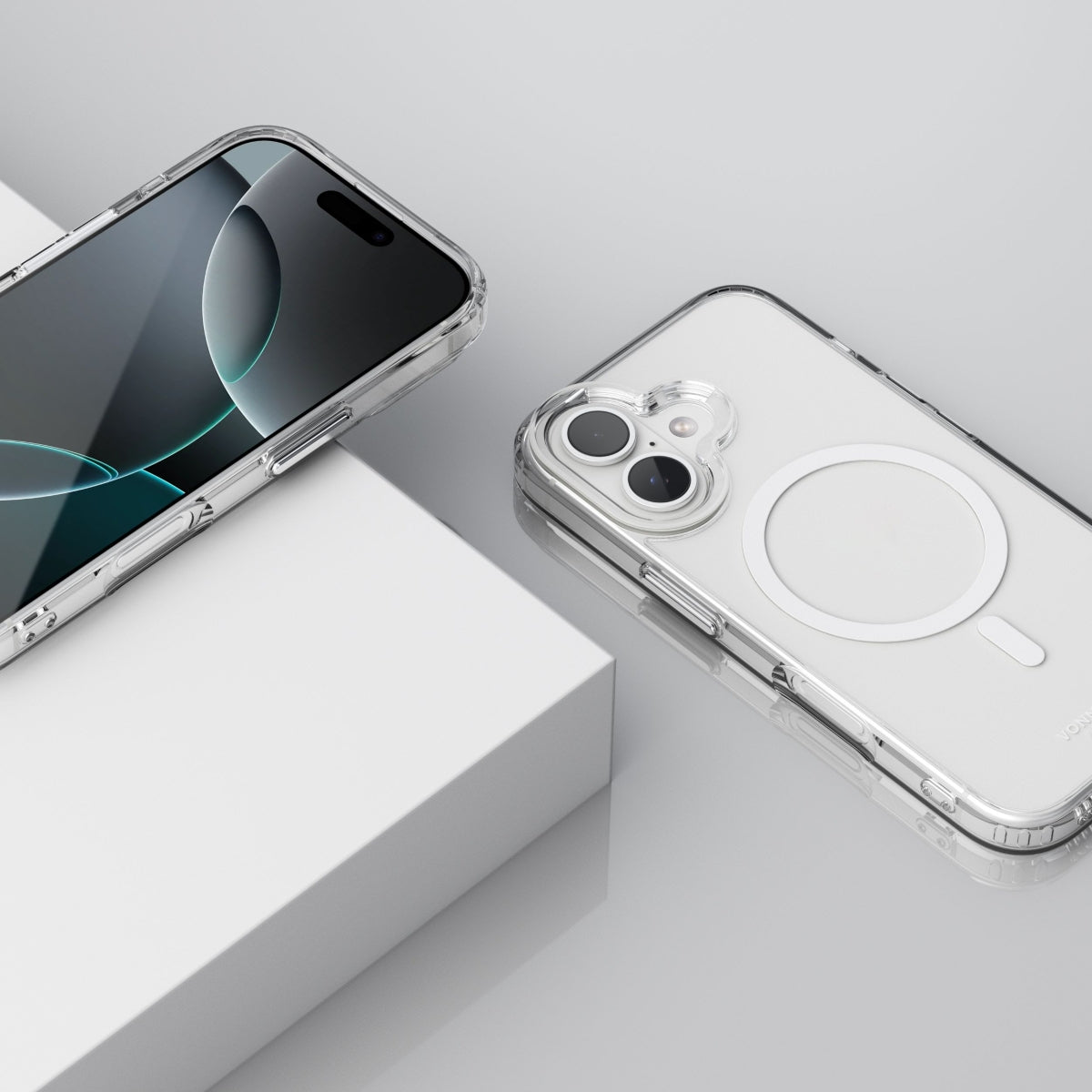 Vonmählen Backcover – für Apple iPhone 16, MagSafe, Kunststoff, Transparent
