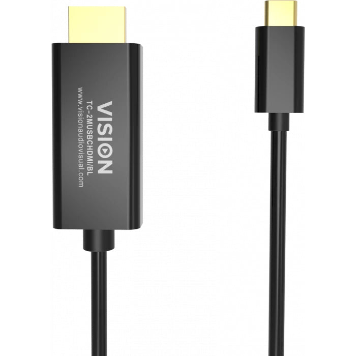 Vision USB-C auf DisplayPort Kabel 8K – 2 m