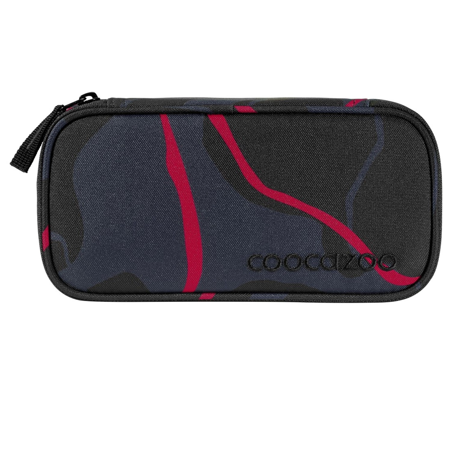 Coocazoo Schlamperetui, leer – Lava Lines – Kunststoff – 23,0 × 6,0 × 11,0 cm
