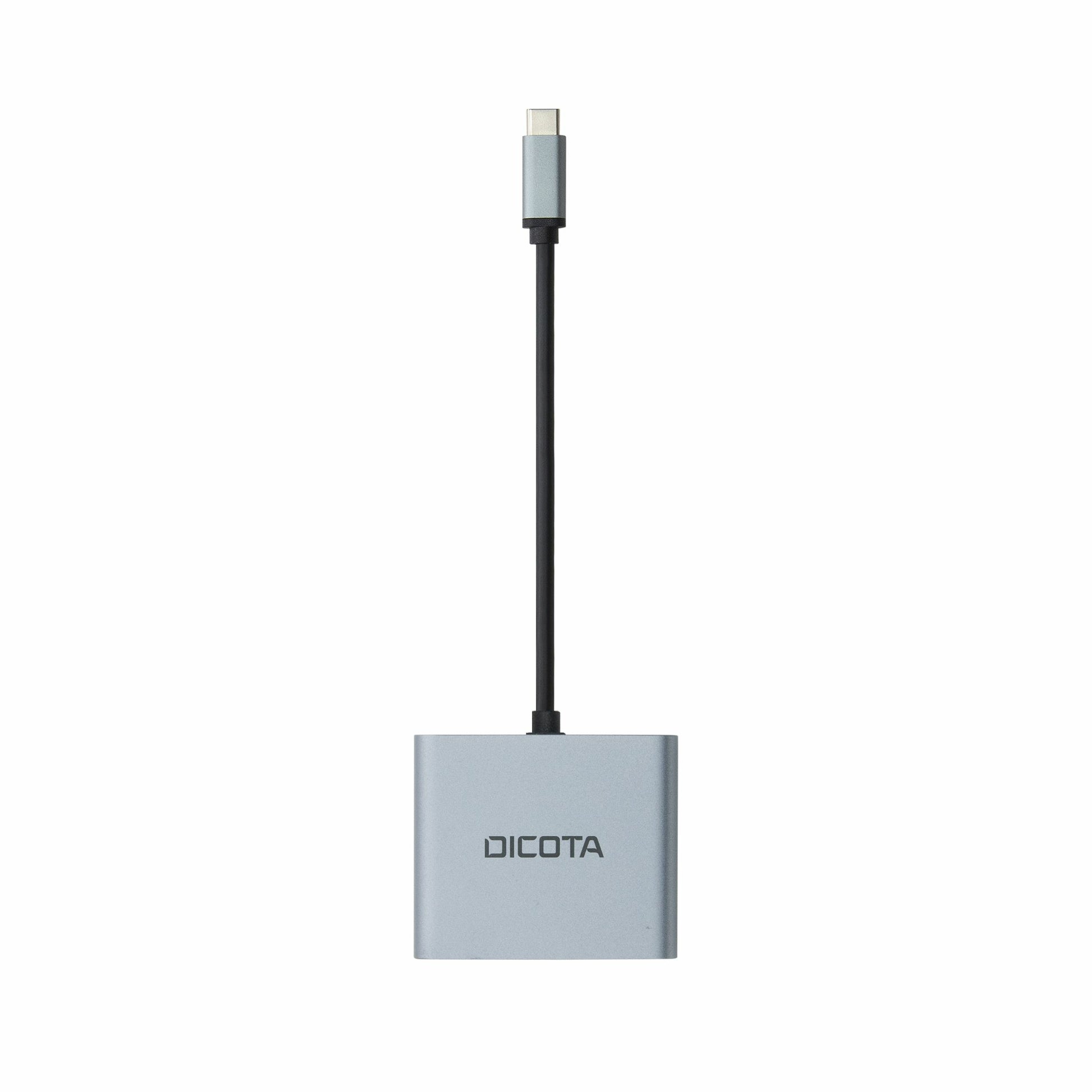 DICOTA USB-C Portable 4-in-1 Dockingstation – 4K, PD 100W