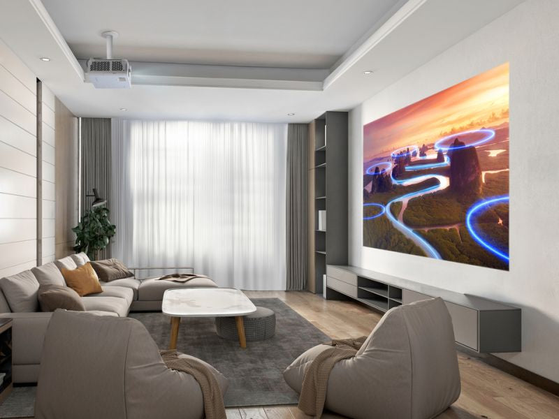 ViewSonic LX750-4KE – Standard DLP Laser, 4K UHD, 4000 ANSI Lumen