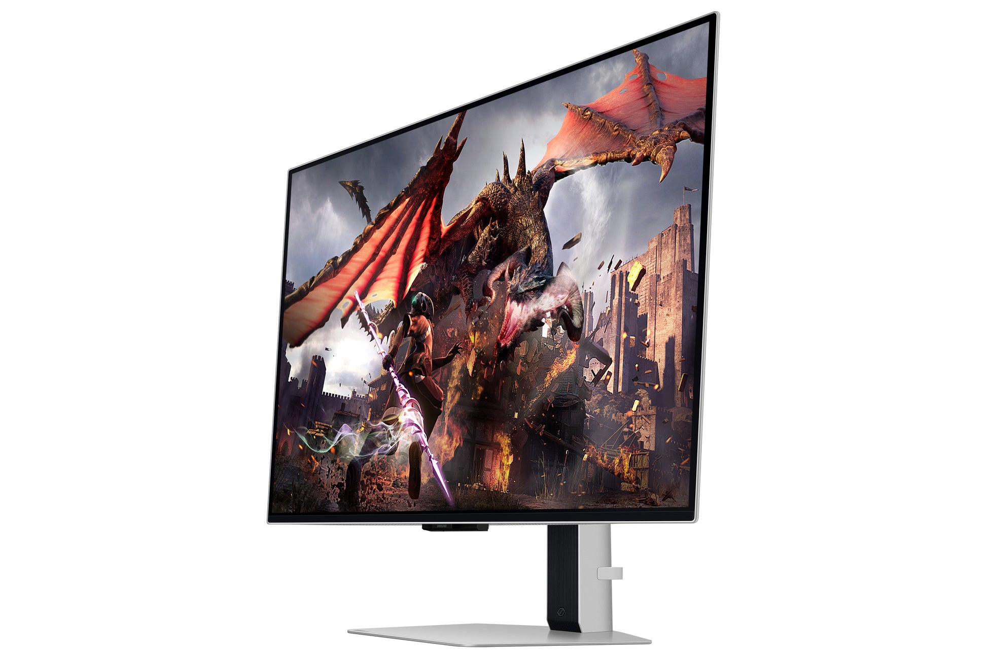 Samsung LS32DG800SUXEN – Monitor, 32", OLED, 240 Hz, 250 cd/m², FreeSync Premium Pro, VESA 100 × 100, Schwarz