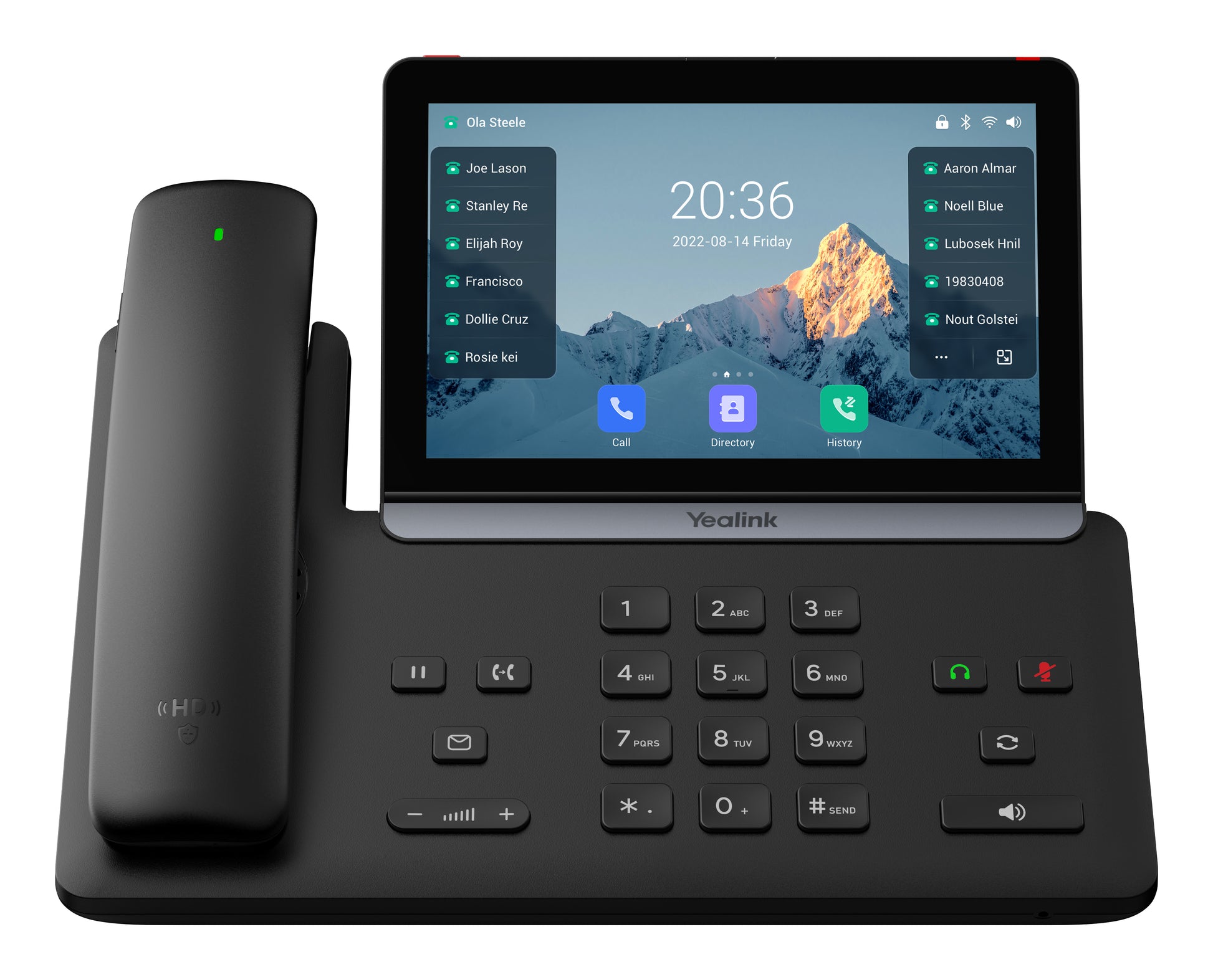 Yealink SIP-T88W Pro – WLAN-Telefon (Handgerät)
