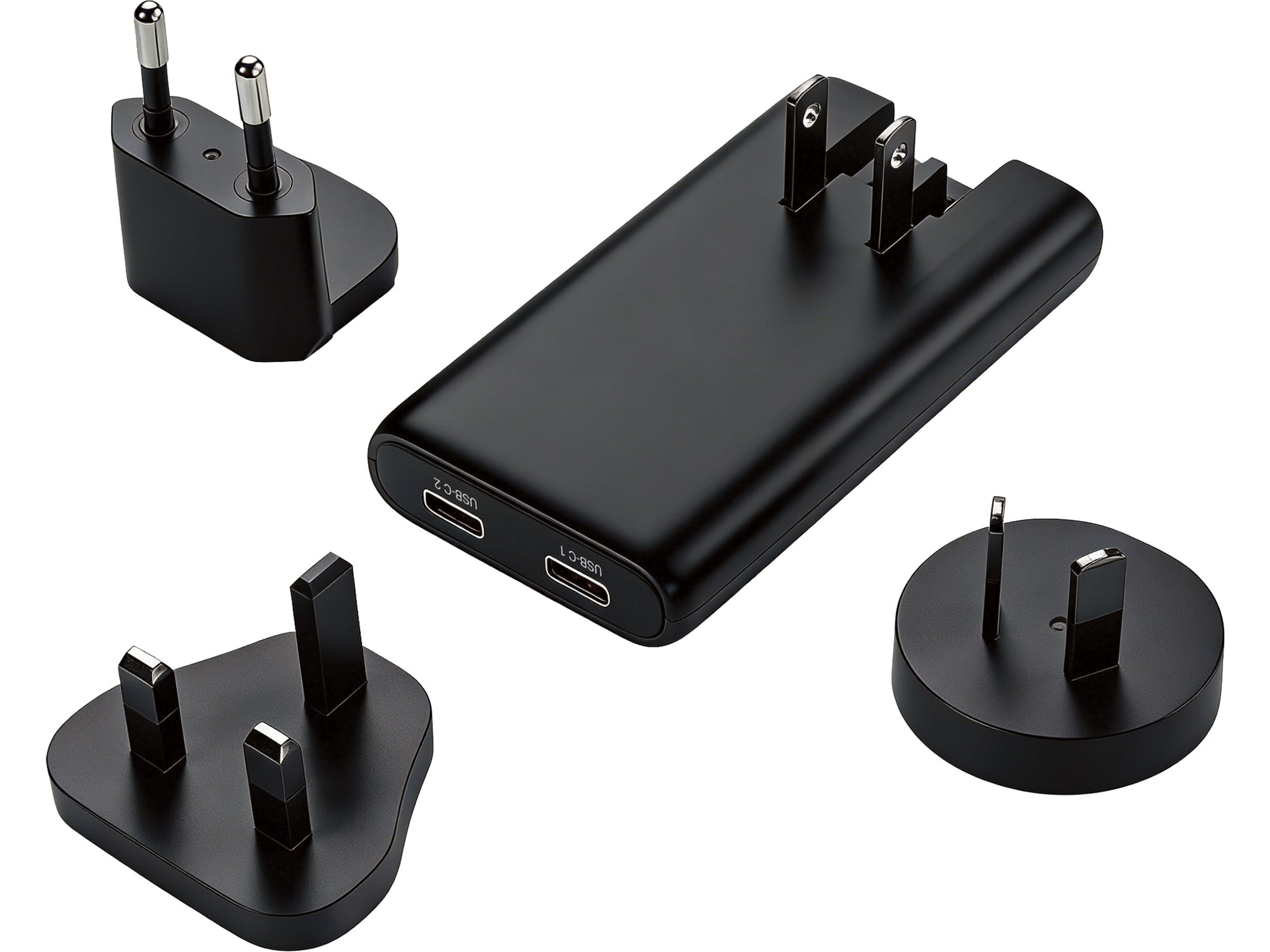 Sandberg 441-77 USB-Wandladegerät 65 W – 4-in-1 – Schwarz