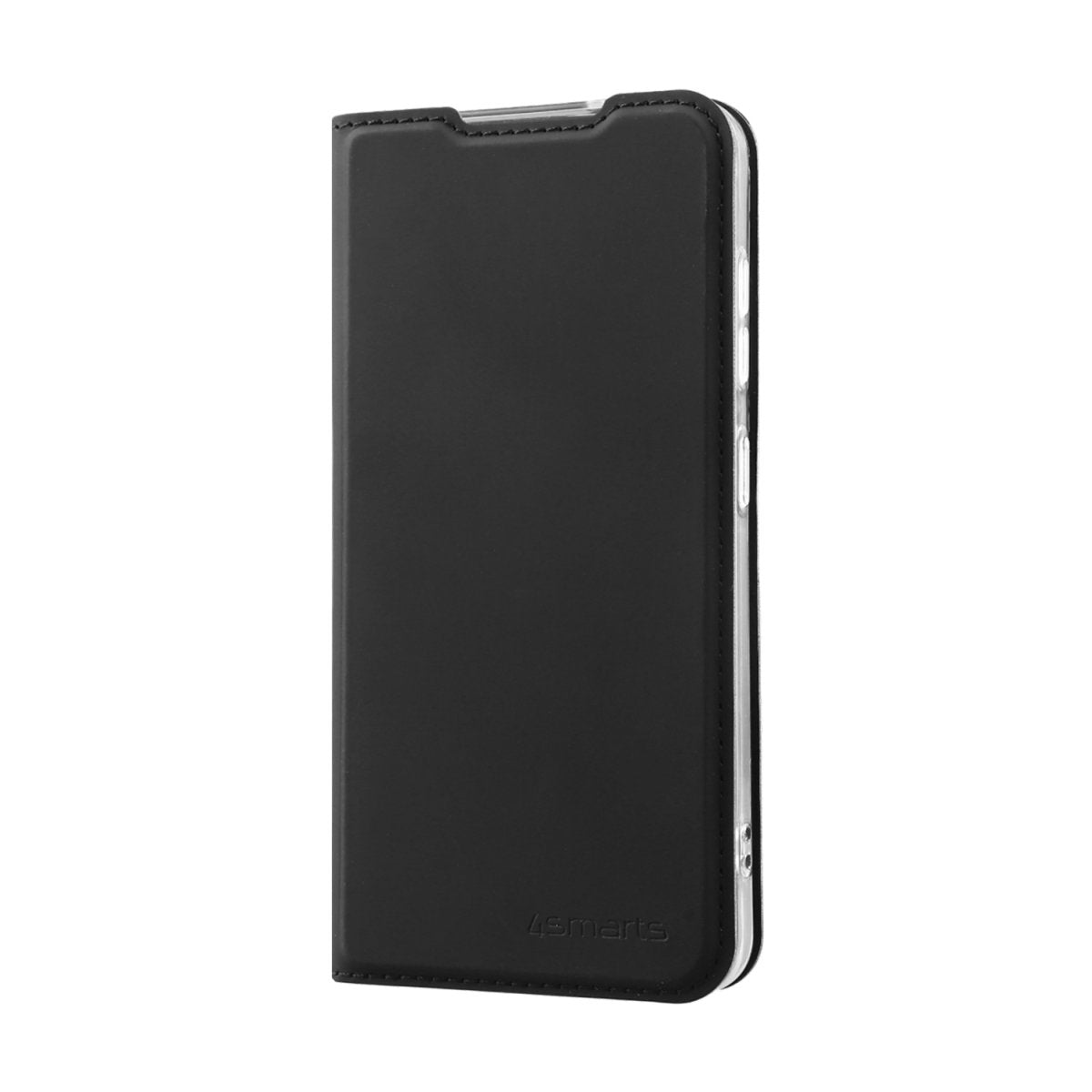 4smarts Urban Lite Wallethülle – für Samsung Galaxy S24+, 1 Kartenfach, PU+TPU, Schwarz, Displayschutz