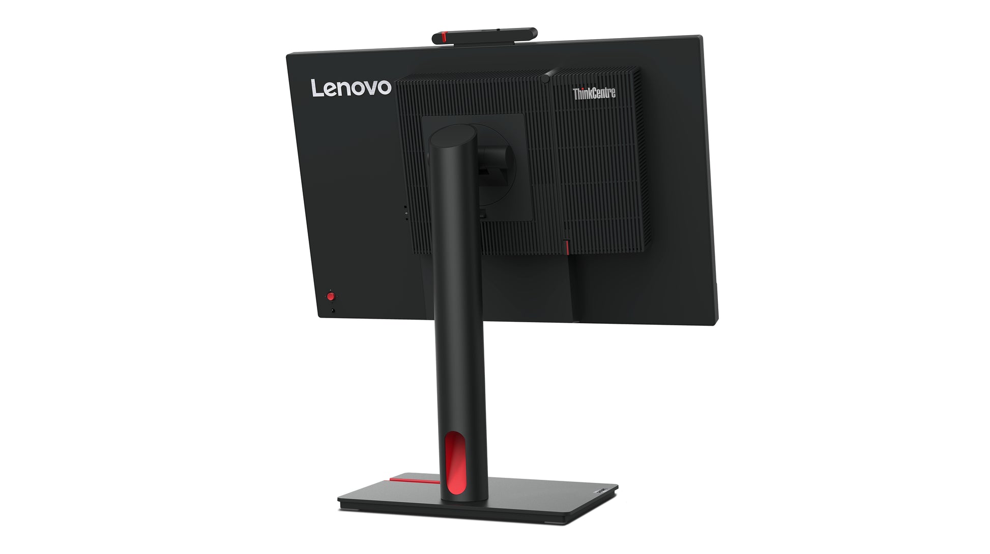 Lenovo Thinkcentre Tiny-In-One 22 – Monitor, 21,5", IPS, 60 Hz, 250 cd/m², Webcam, VESA 100 × 100, Schwarz