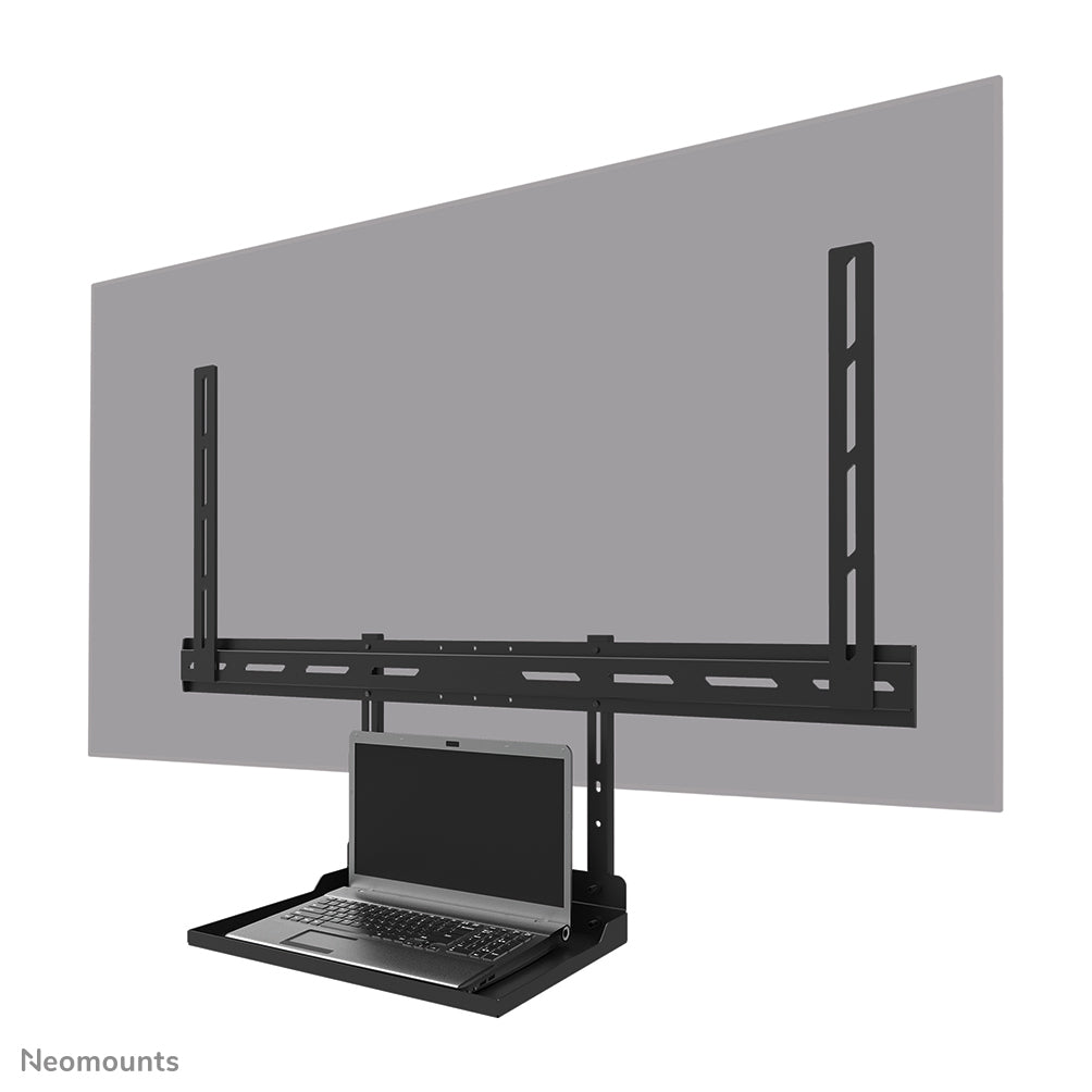 Neomounts AV45-500BL – Laptop-Tablar – für VESA 200×200–800×600 mm, 43–110", Schwarz, Stahl