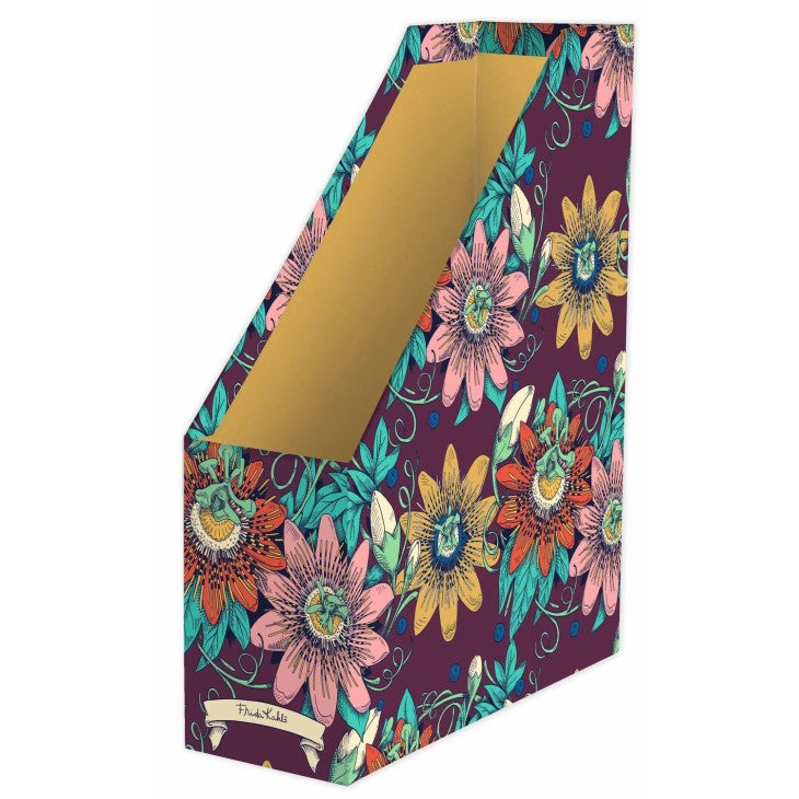 Clairefontaine Frida Kahlo Stehsammler – für A4, B 250 × H 325 × T 100 mm, mehrfarbig, 1 Stück