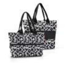 Reisenthel Stofftasche, Polyester, Motiv Leo Nero, 500×350×165 mm