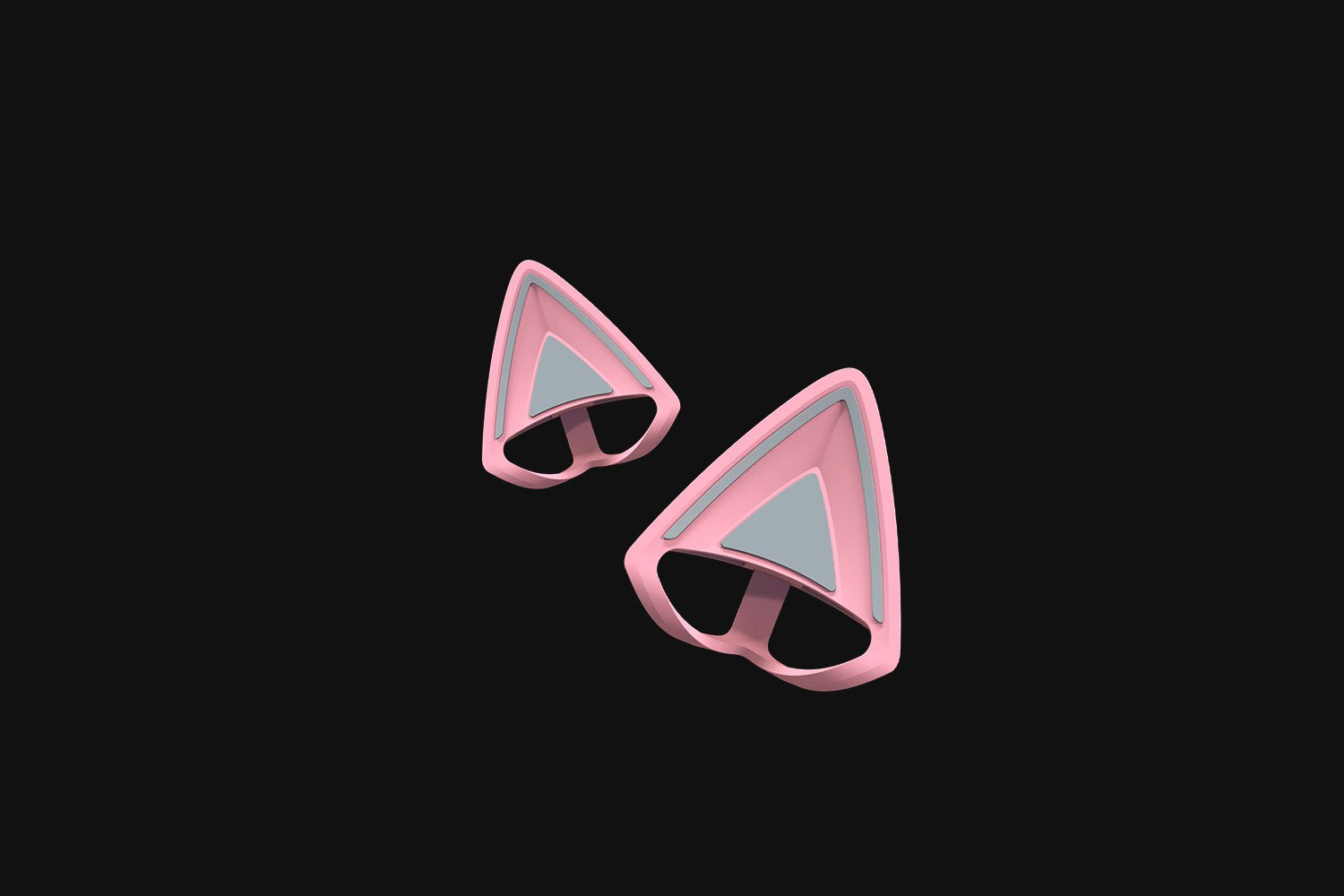 Razer Kitty Ears V2 (Quartz Ed.) – Ersatz-Ohrpolster/Refresh-Kit – Pink – 2er-Set